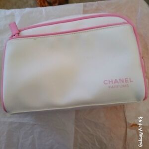 🌼💖 Vintage CHANEL No. #5 Parfum Cosmetic/Toiletries Bag 💖